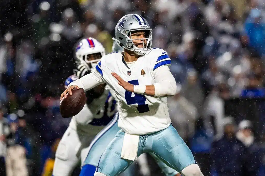 Le quart-arrière des Dallas Cowboys, Dak Prescott