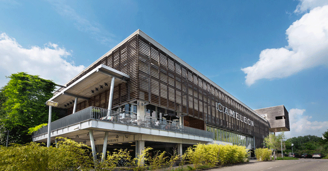 Le bâtiment Cameleon à Woluwe-Saint-Lambert © Cameleon