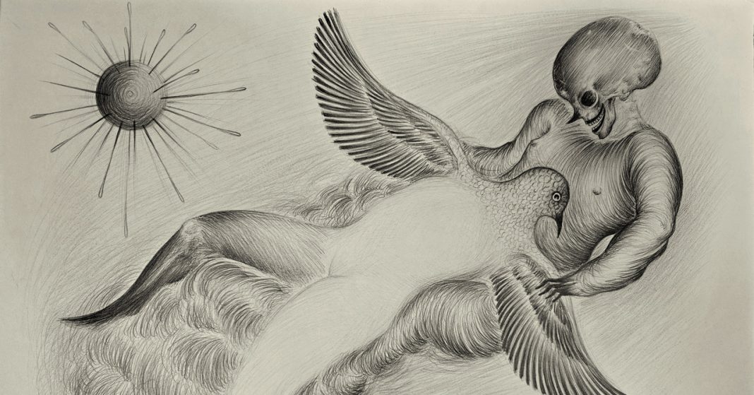 Maldo_Nollimerg-Les_larmes_d_Eros-graphite_sur_papier_japonais-50x70cm-2025
