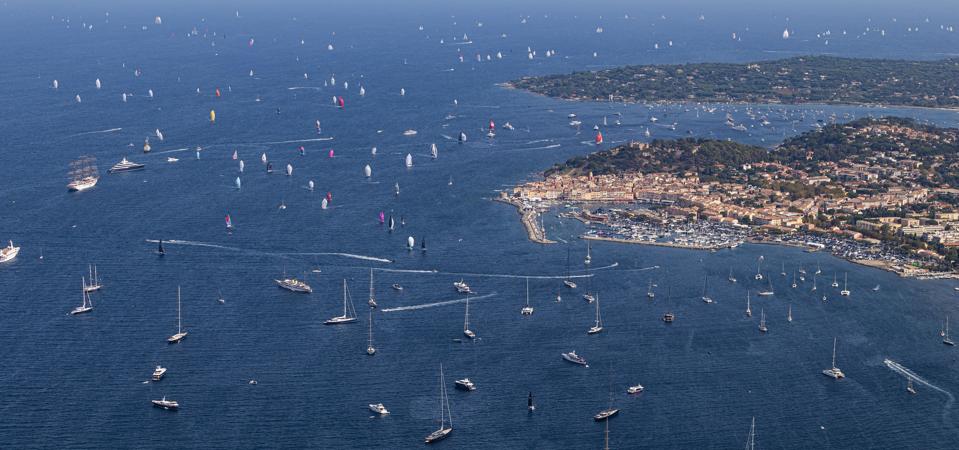 Voiliers aux Voiles de Saint-Tropez