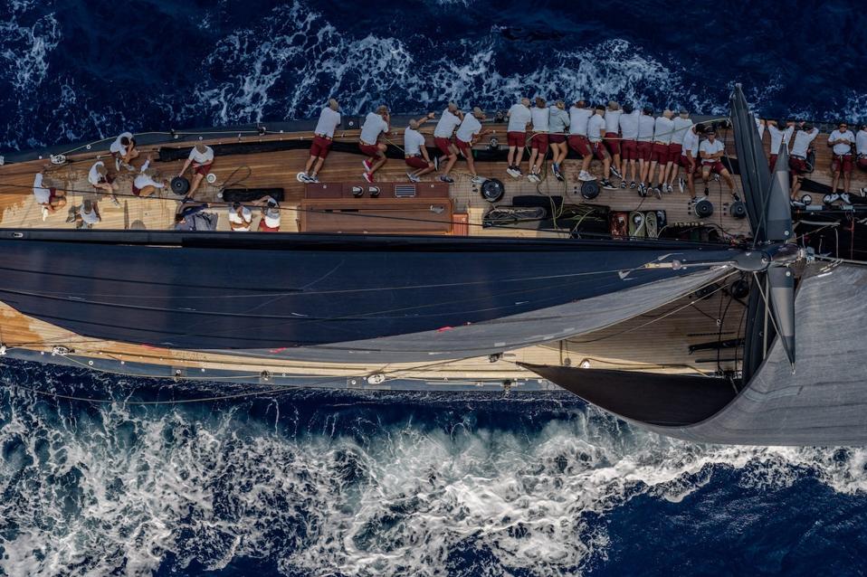 Svea, Rainbow et Hanuman aux Voiles de Saint-Tropez