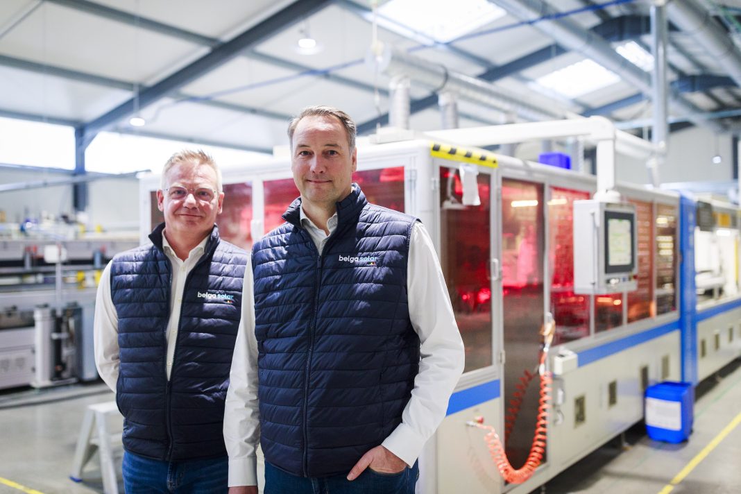 Fred Conrads en Sébastien Mahieu, co-CEO's van Belga Solar