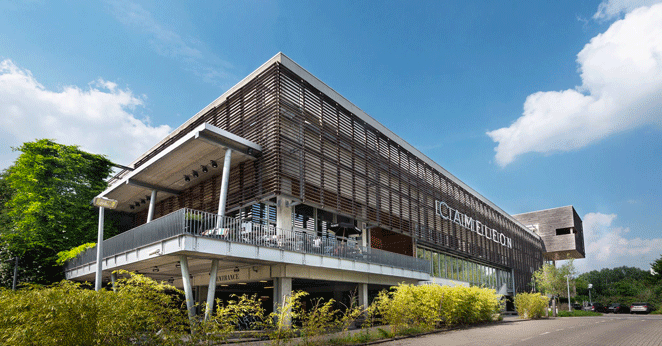 Le bâtiment Cameleon à Woluwe-Saint-Lambert © Cameleon