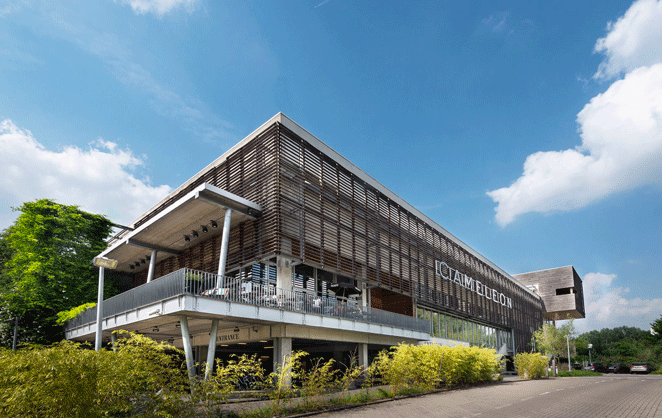 Le bâtiment Cameleon à Woluwe-Saint-Lambert © Cameleon