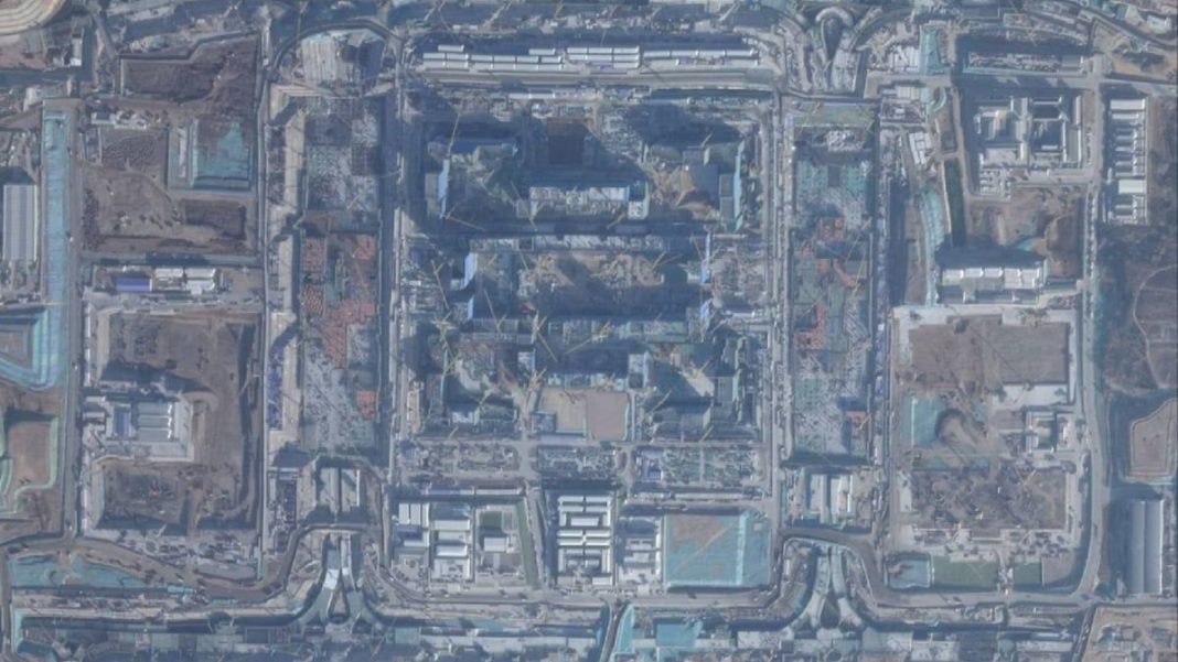 China bouwt het grootste militaire centrum ter wereld