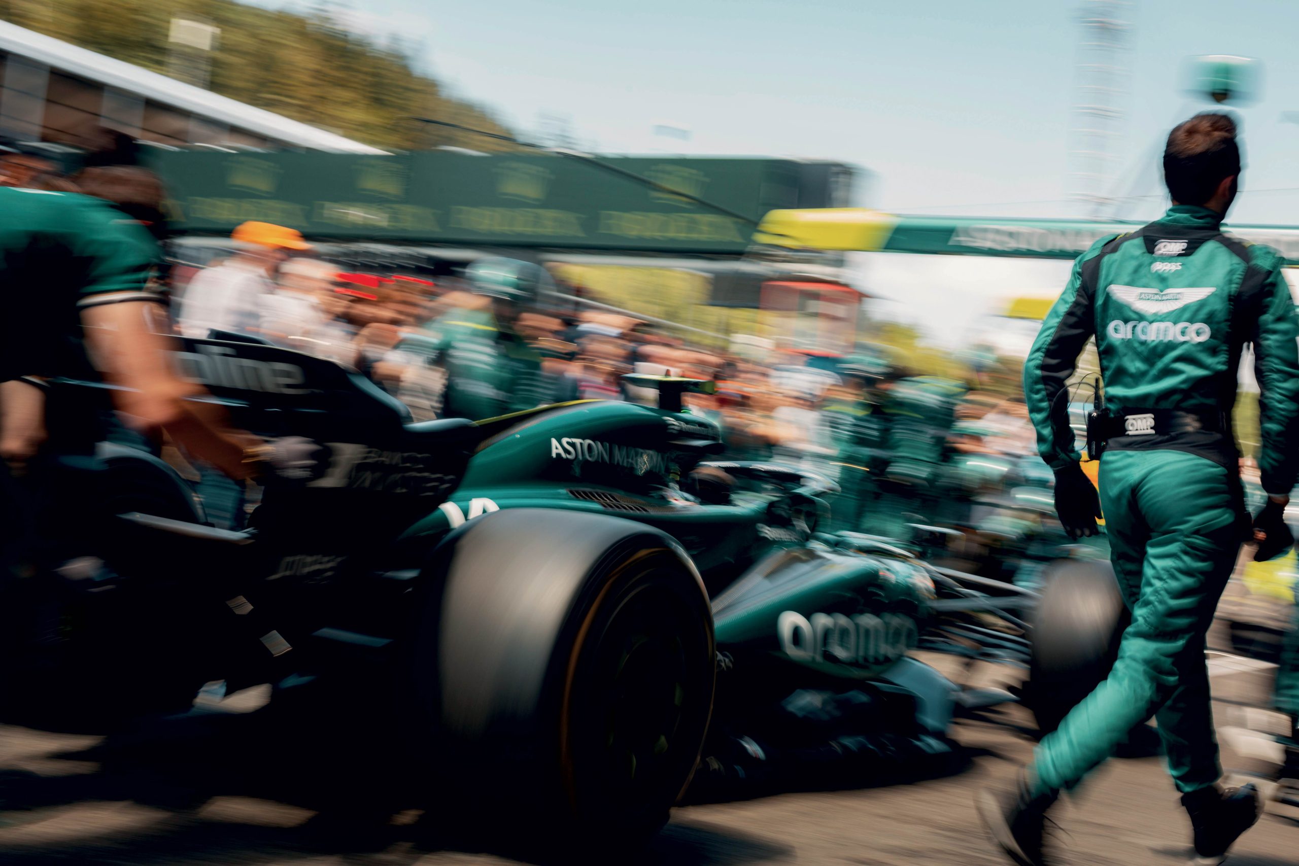 Het team van Aston Martin - © SPA GP 