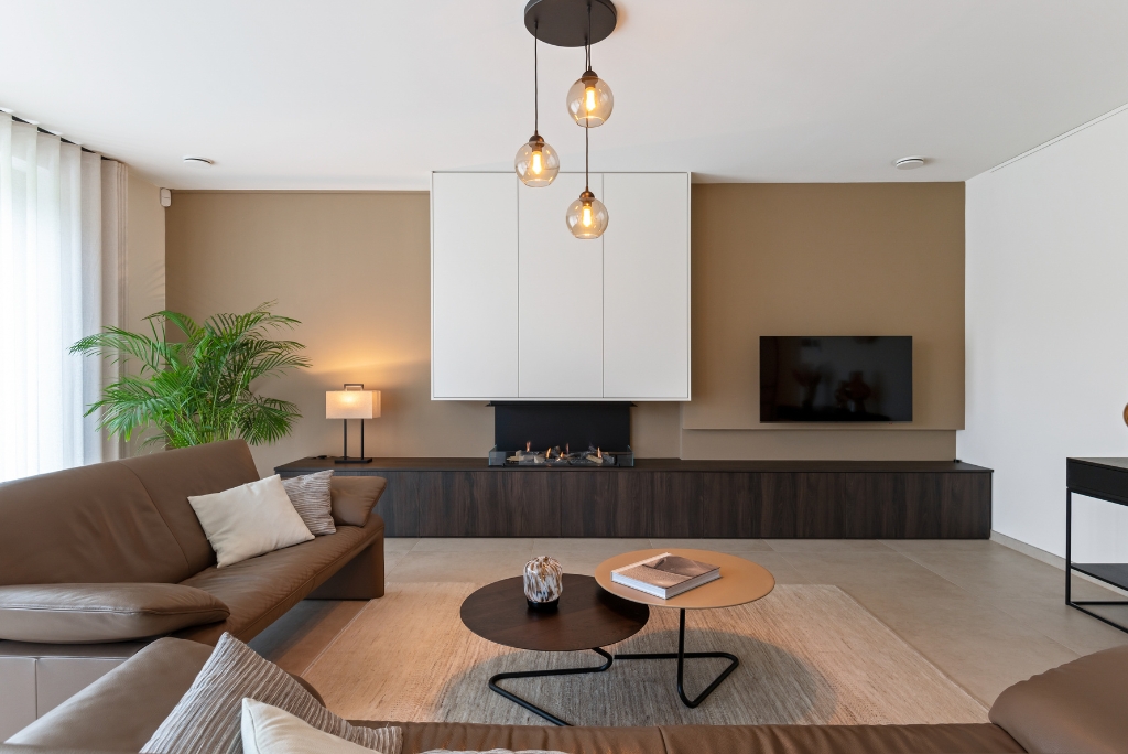 Meuble de salon sur mesure réalisé par DM-Line