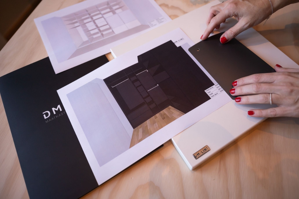 Projet de placards sur mesure DM-Line