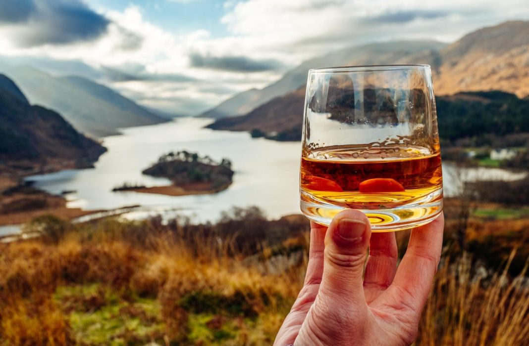 Scotch whisky, Glenfinnan, Scotland